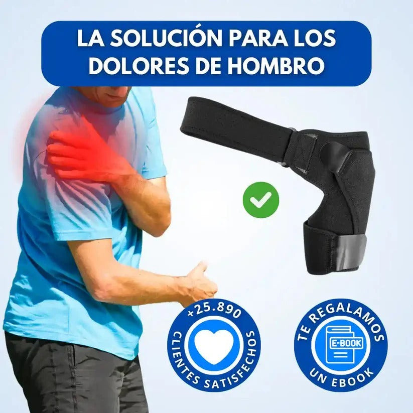 1 Hombrera Ortopédica Térmica + crema muscular