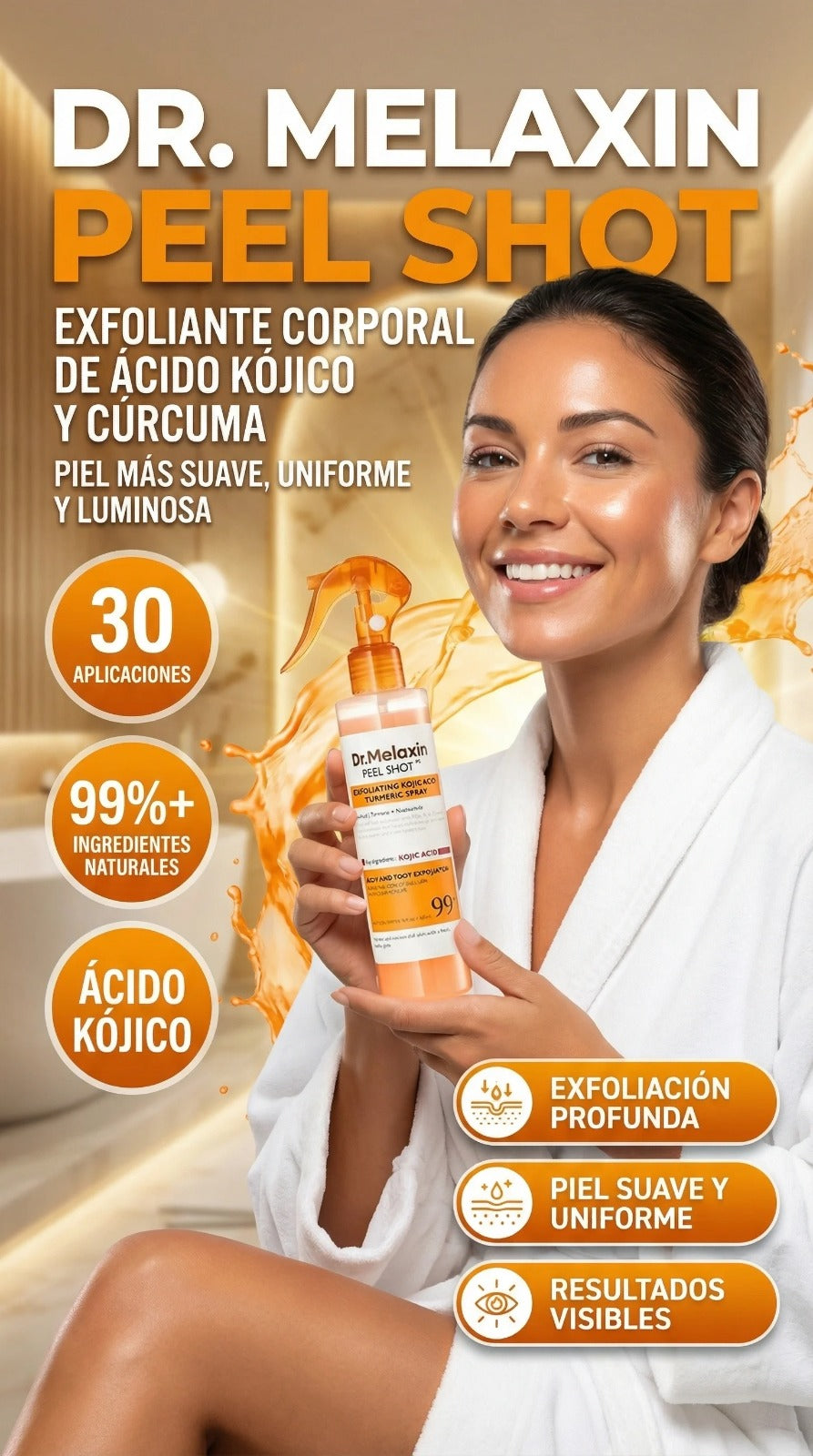 1 Melaxin Despigmentante - Spray Corporal